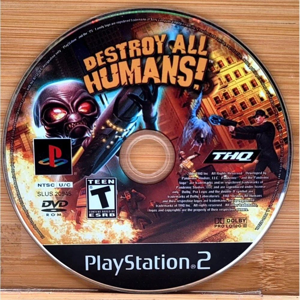 Destroy All Humans PlayStation 2 PS2 Video Game GAME DISC ONLY‎